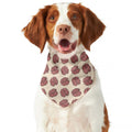 Human Brain Pattern Print Dog Bandana