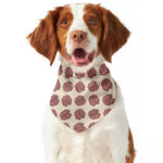 Human Brain Pattern Print Dog Bandana