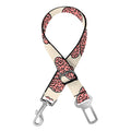 Human Brain Pattern Print Dog Seat Belt