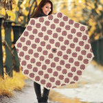 Human Brain Pattern Print Foldable Umbrella