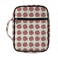 Human Brain Pattern Print Front Pocket Bible Bag