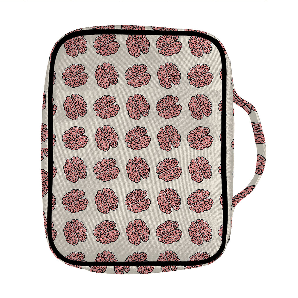 Human Brain Pattern Print Front Pocket Bible Bag
