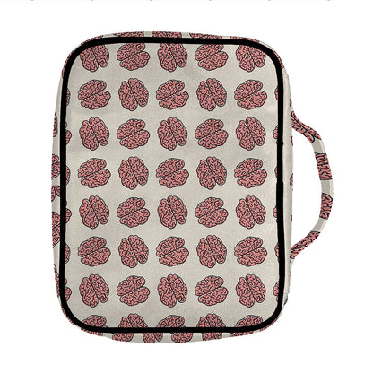 Human Brain Pattern Print Front Pocket Bible Bag