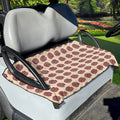 Human Brain Pattern Print Golf Cart Seat Cover