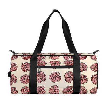 Human Brain Pattern Print Gym Bag
