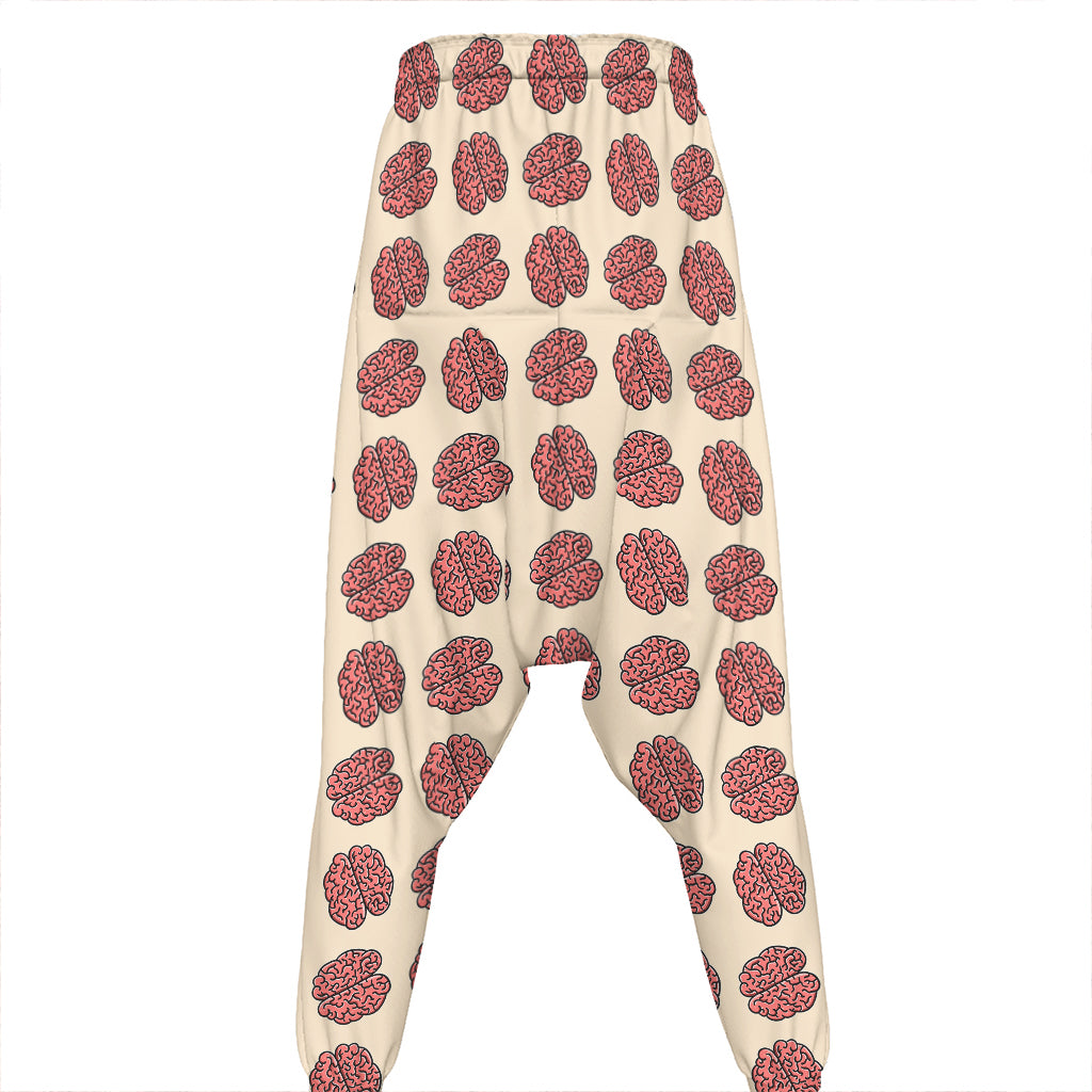 Human Brain Pattern Print Hammer Pants