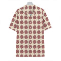 Human Brain Pattern Print Hawaiian Shirt