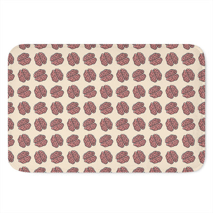 Human Brain Pattern Print Indoor Door Mat