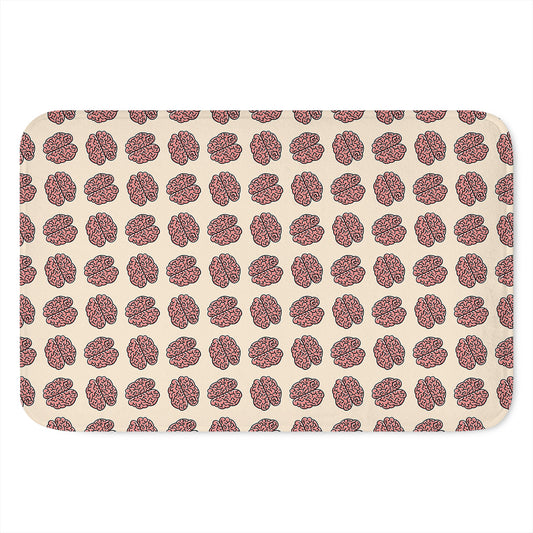 Human Brain Pattern Print Indoor Door Mat