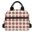 Human Brain Pattern Print Insulated Lunch Bag