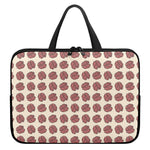 Human Brain Pattern Print Laptop Sleeve With Handle