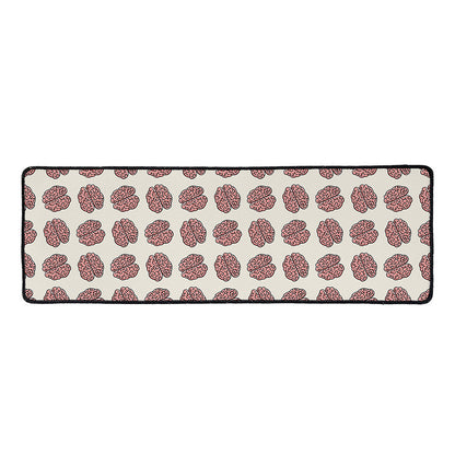 Human Brain Pattern Print Long Kitchen Mat