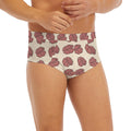Human Brain Pattern Print Men's Briefs