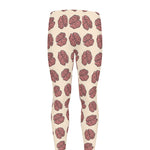Human Brain Pattern Print Men's leggings
