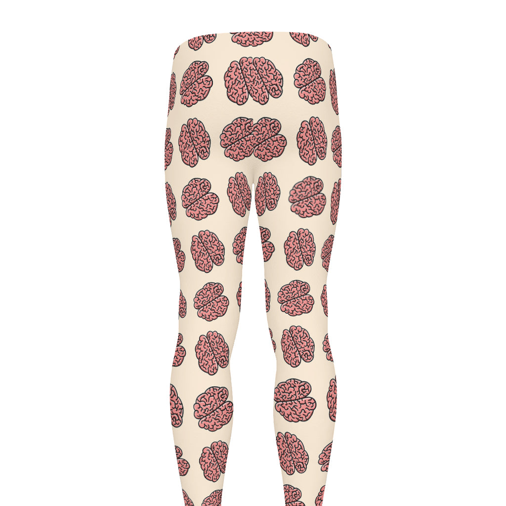 Human Brain Pattern Print Men's leggings