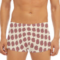 Human Brain Pattern Print Men's Short Boxer Briefs