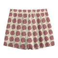 Human Brain Pattern Print Mesh Shorts