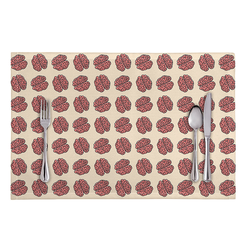 Human Brain Pattern Print Placemat