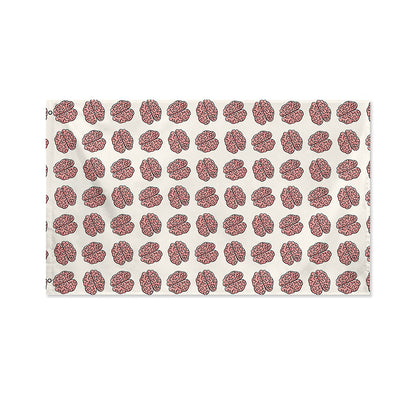 Human Brain Pattern Print Polyester Flag