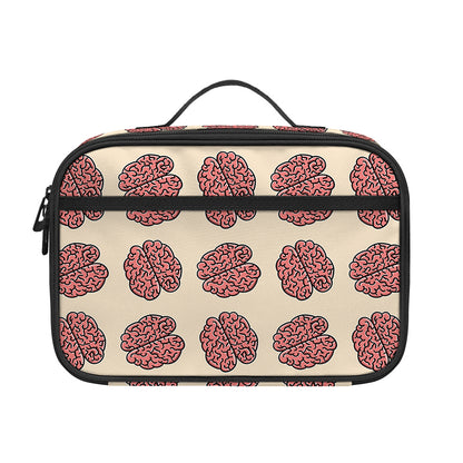 Human Brain Pattern Print Portable Lunch Bag