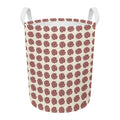 Human Brain Pattern Print Round Laundry Basket