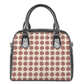 Human Brain Pattern Print Shoulder Handbag