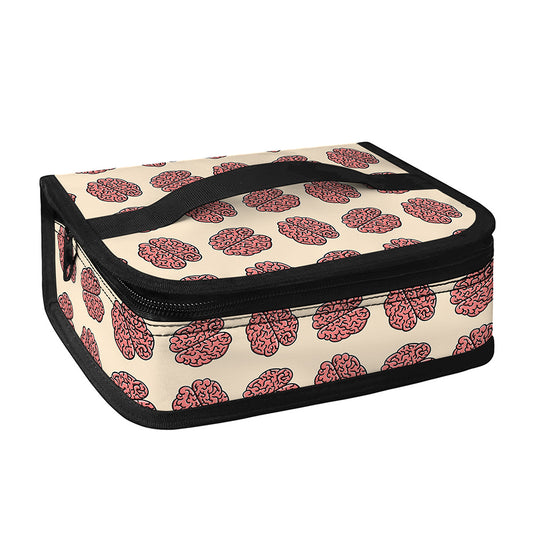 Human Brain Pattern Print Small Lunch Bag