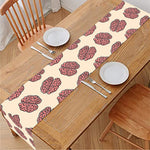 Human Brain Pattern Print Table Runner