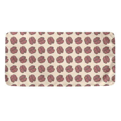 Human Brain Pattern Print Towel