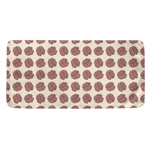 Human Brain Pattern Print Towel