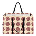 Human Brain Pattern Print Utility Tote Bag