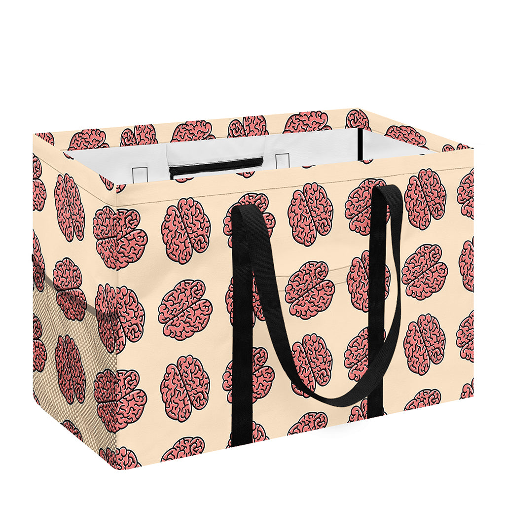 Human Brain Pattern Print Utility Tote Bag