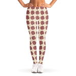 Human Brain Pattern Print Women's Leggings