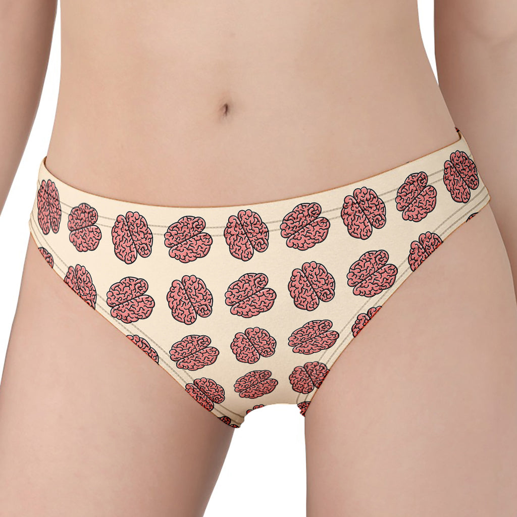 Human Brain Pattern Print Women's Panties