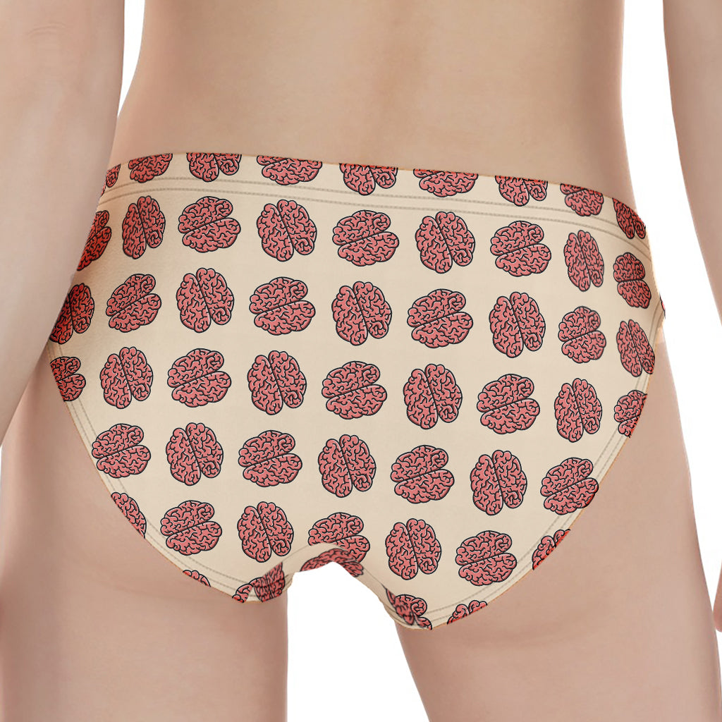 Human Brain Pattern Print Women's Panties