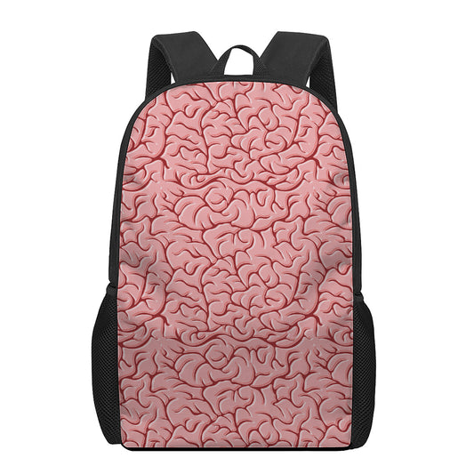 Human Brain Print 17 Inch Backpack