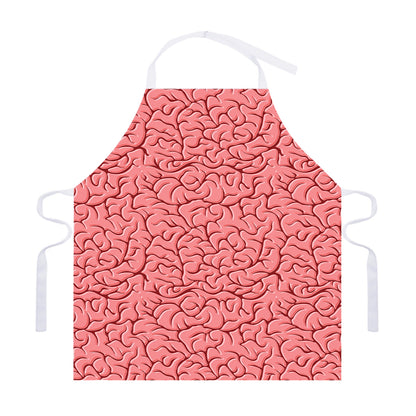 Human Brain Print Adjustable Apron