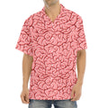 Human Brain Print Aloha Shirt