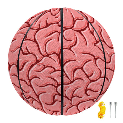 Human Brain Print Basketball