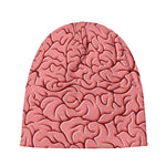 Human Brain Print Beanie