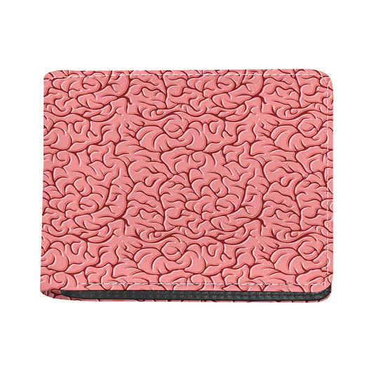 Human Brain Print Bifold Wallet