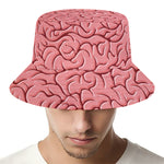 Human Brain Print Bucket Hat