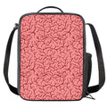 Human Brain Print Crossbody Lunch Bag