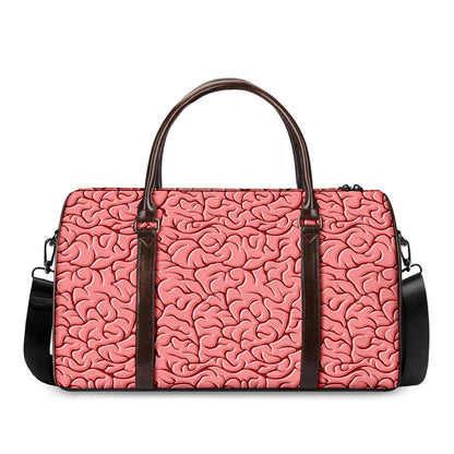 Human Brain Print Duffle Bag