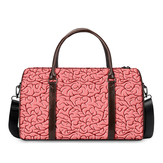 Human Brain Print Duffle Bag