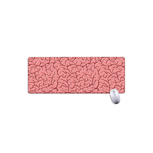 Human Brain Print Extended Mouse Pad