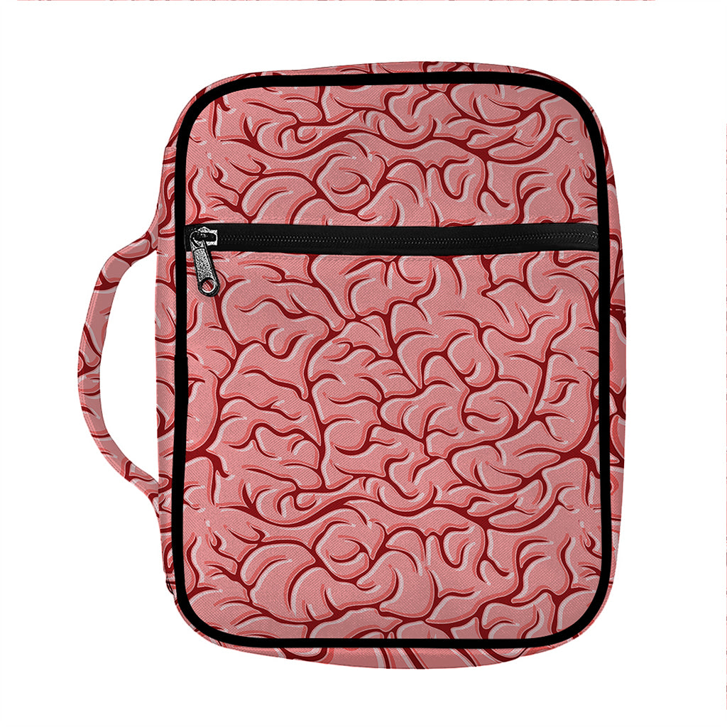 Human Brain Print Front Pocket Bible Bag