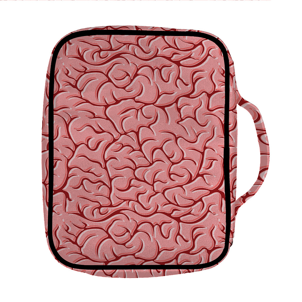 Human Brain Print Front Pocket Bible Bag