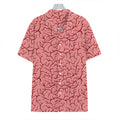 Human Brain Print Hawaiian Shirt
