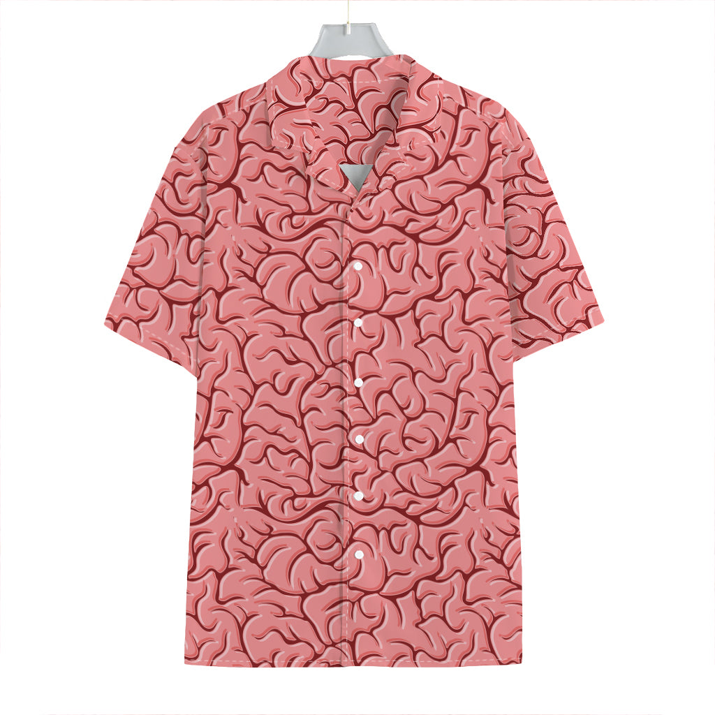 Human Brain Print Hawaiian Shirt